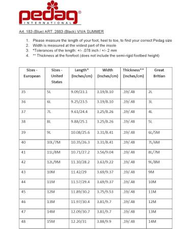 Buy Pedag Viva Sneaker Black Cotton Insoles 47 EU - Comfortable International Shipping - Buy Online on GoSupps.com