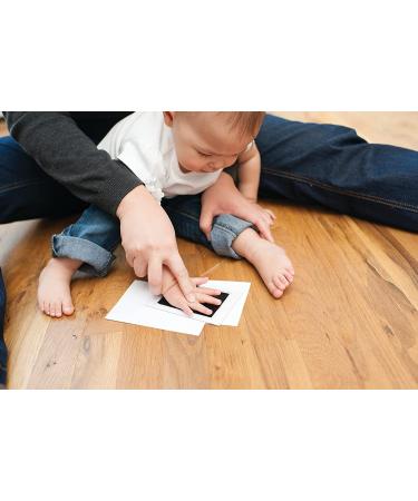 Pearhead Newborn Baby Handprint or Footprint Ink Pad Kit - Black Clean-Touch Baby Print Keepsake - Buy Online on GoSupps.com