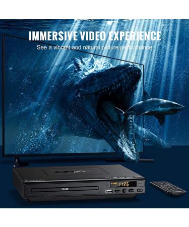 HD HDMI DVD Player for TV with Microphone & USB Input - Best Quality Entertainment - Buy Online on GoSupps.com