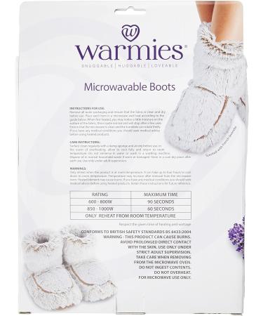 Warmies Lavender Scented Heatable Wellness Boots - Beige | Single Pair - Buy Online on GoSupps.com