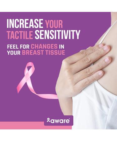 Buy Aware Breast Self Exam Pad - Essential Breast Cancer Awareness Tool for Self-Examination | International Shipping Available - Buy Online on GoSupps.com