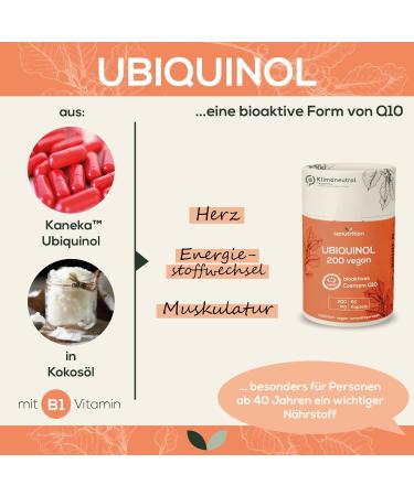 Buy Kaneka Ubiquinol 200 mg | 60 Vegan Capsules | Bioactive Coenzyme Q10 | Eco-Friendly Packaging - Worldwide Shipping - Buy Online on GoSupps.com