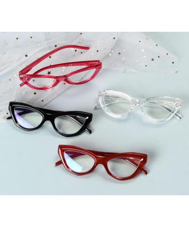 Eyekepper 4-Pack Cat-Eye Reading Glasses +1.75 - Blue Light Blocking Computer Glasses for Women - Buy Online on GoSupps.com