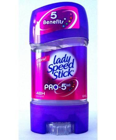 Lady Speed Stick Lady Speed Stick - 5 in 1 Deodorant Gel - Freshness 48H - Alcohol Free - Unisex