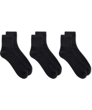 Dr. Scholl's Men's Diabetes & Circulator Socks - 3 Pair Pack - Comfortable Ankle Socks for Diabetic Men - Buy Online on GoSupps.com