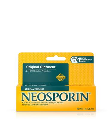Neosporin Original Antibiotic Ointment 1oz | First Aid Ointment - Buy Online on GoSupps.com