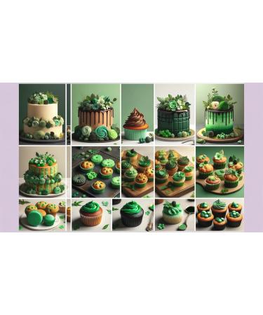 Dekozauber24 Food Coloring Gel - 30g Tube for Fondant & Marzipan | Kelly Green Baking Accessory for Cake Decoration - Buy Online on GoSupps.com