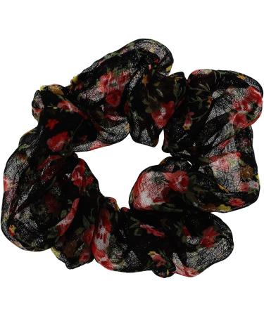 Zac's Alter Ego Set of 3 Assorted Floral Print Chiffon Scrunchies - Buy Online on GoSupps.com