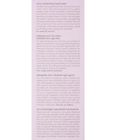 June Jacobs Citrus Moisturizing Hand Wash - 6.7 Fl Oz | Luxurious Hydration for Soft Hands | International Shipping Available - Buy Online on GoSupps.com