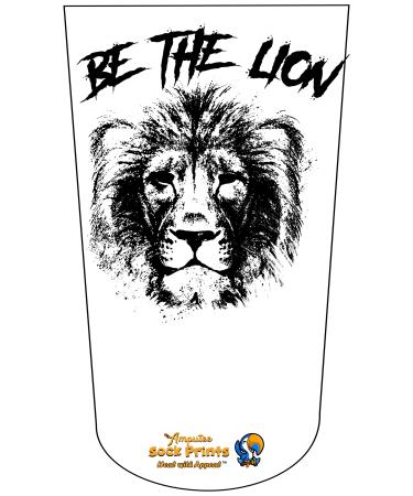 Heal with Appeal Amputee stump sock Be the lion V1 3Ply stump sock