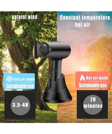 Cordless Hair Dryer w/Diffuser Portable Hot & Cold Air Wireless Hair Dryer Handheld Rechargeable Blow Dryer for Blowing Hair Painting Drying - Buy Online on GoSupps.com