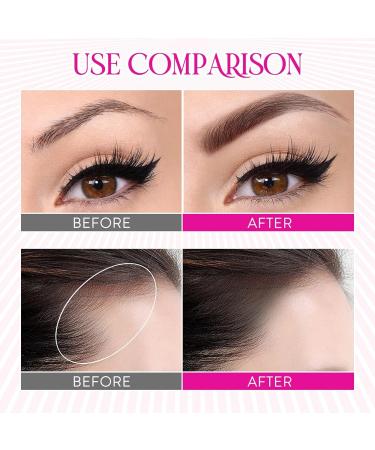 Eyebrow Brush Square Eyebrow Makeup Brush Professional Eyebrow Brush Soft Nylon Bristles Hairline Eyebrow Drawing Tool Wild Eyebrow Brush Eyebrow Beauty Tool for Brow Wax Red - Buy Online on GoSupps.com