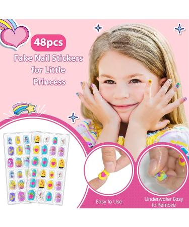 BATTOP Kids Nail Polish Set for Girls - Nail Art Kit with Dryer, Glitter Pen - Non-Toxic, Quick Dry - Perfect Birthday Gift for Girls Ages 8-12 - Buy Online on GoSupps.com