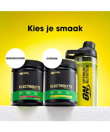 Optimum Nutrition Electrolyte Powder Lemon ReadytoUse Formula Sodium Magnesium Potassium Nutritional Supplement for Workouts and Intense Training 264 g 33 Servings - Buy Online on GoSupps.com