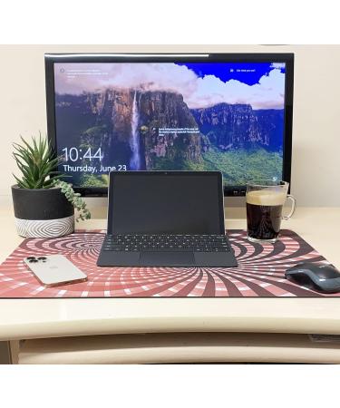 3dRose Letter P Monogram Christmas Desk Pad Place Mats - White Reindeer Design for Festive Home Decor - Buy Online on GoSupps.com