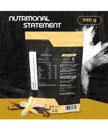 COURA Prote n Performance 990g - High-Performance Protein Powder - with Creatine - Ideal for Athletes - Gluten-Free Vanilla 2.18 Pound (Pack of 1) - Buy Online on GoSupps.com