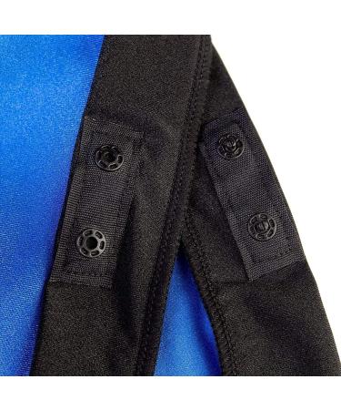 XL Blue Sensory Body Sock for Autism | Breathable & Stretchy Cuddling Fabric for Deep Pressure | Calming Sensory Training for Children Adults & Teenagers - Buy Online on GoSupps.com