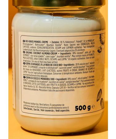 KoRo - Organic Coconut Almond Cream 6 x 500 g - Buy Online on GoSupps.com