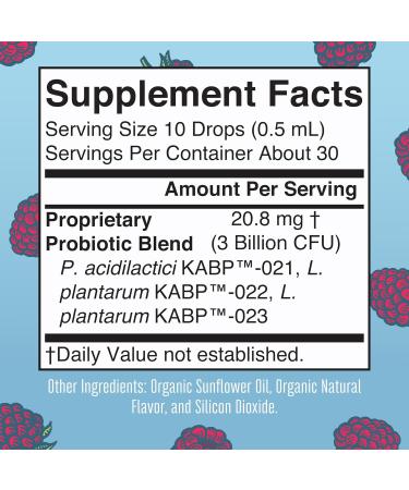 MaryRuth Organics Probiotic Digestion (Raspberry) for Women 40+ & Lymphatic Cleanse Drops | USDA Organic Clean Label Project Verified | Vitamins for Gut Health and Immunity | Vegan Gluten Free - Buy Online on GoSupps.com