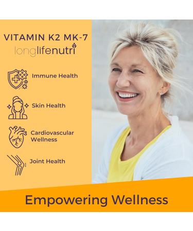 LongLifeNutri Vitamin K2 MK-7 100 mcg & Policosanol 100 mg Bundle 120 Veg Capsules + 200 Veg Capsules Up to 4-Month Supply Bone & Heart Wellness Support Lab Tested Non-GMO Made in USA - Buy Online on GoSupps.com
