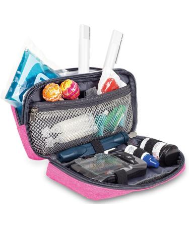 Shop EB DIABETICS Pink Bitone Diabetic Bag - Stylish & Functional | International Shipping Available - Buy Online on GoSupps.com