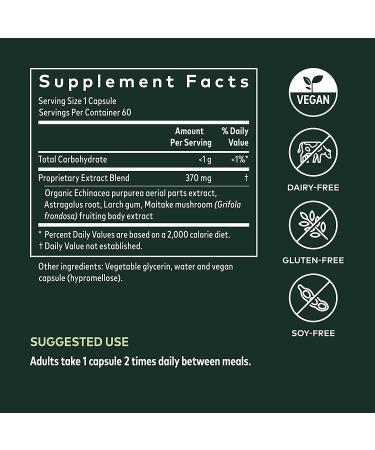 Gaia Herbs Daily Immune Response - 60 Liquid Capsules | Boost Your Immunity - Buy Online on GoSupps.com