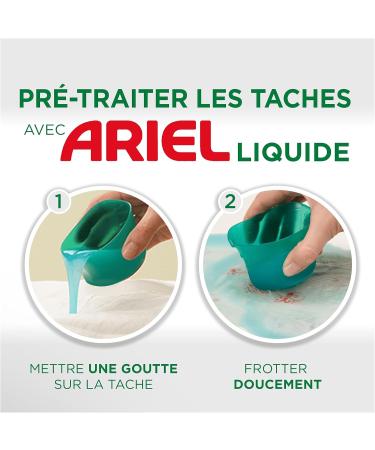 Ariel Liquid Laundry Detergent 70 Washes +Ultra Stain Remover Removes Stubborn Stains Even After 7 Days Made in France - Buy Online on GoSupps.com