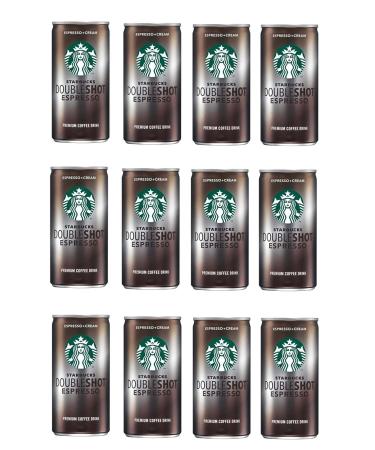 Starbucks Doubleshot Espresso + Cream Caramel 6.5 oz x 12 Cans - Pack of 12 - Buy Online on GoSupps.com