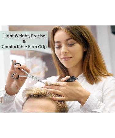 RUVANTI Hair Cutting & Thinning Grey Scissors Set - Precision Haircutting Tools - Buy Online on GoSupps.com