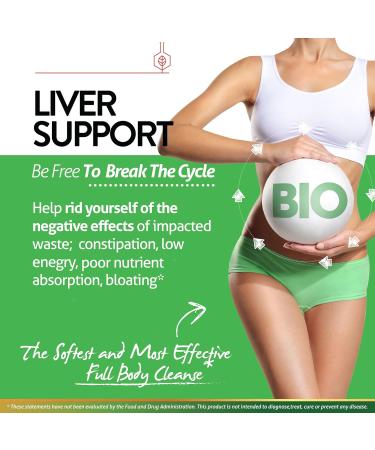 Liver Support - Liver Cleanse - Supports Gut Cleansing to Help Draw Toxins Out of The Liver - Liver Health Support - Liver Support Supplements - Promotes Detoxification Processes - Buy Online on GoSupps.com
