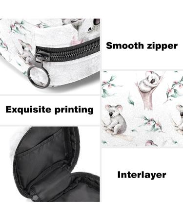 Koala Leaves Flower Sanitary Napkin Storage Bag - Period Kit Pouch - Buy Online on GoSupps.com