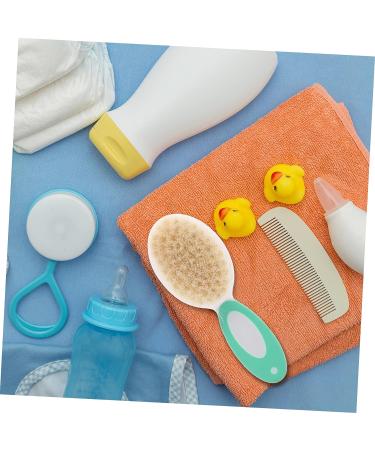 2pcs Baby Brush Set | Infant Hair Care Kit | Toddler Shampoo & Comb Set - Abs Green - Buy Online on GoSupps.com