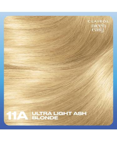 Clairol Nice'n Easy Cr me Natural Looking Oil Infused Permanent Hair Dye 11A Ultra Light Ash Blonde - Buy Online on GoSupps.com