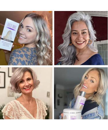 Purple Shampoo for Blonde Hair - Eliminate Brassy Yellow Tones - Paraben & Sulfate-Free - Cruelty-Free & Vegan - 8 Fl Oz - Buy Online on GoSupps.com