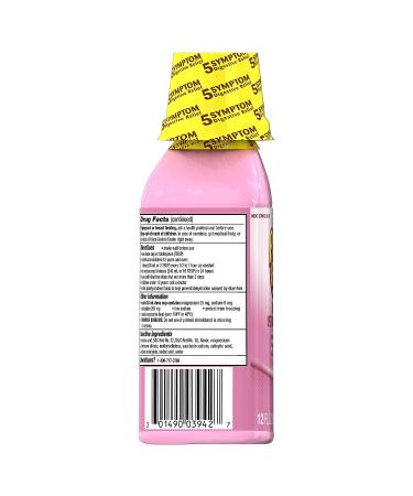 Pepto Bismol Liquid 12 oz - Nausea, Heartburn, Indigestion, Upset Stomach & Diarrhea Relief - Original Flavor - Buy Online on GoSupps.com