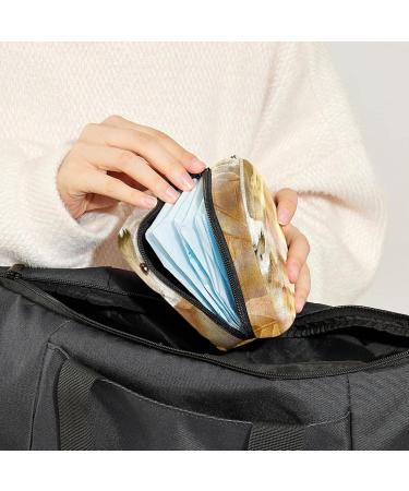 Portable Sanitary Napkin Storage Bag & Nursing Pad Holder - Feminine Product Pouch for Women & Girls - Colorful Period Kit - Buy Online on GoSupps.com