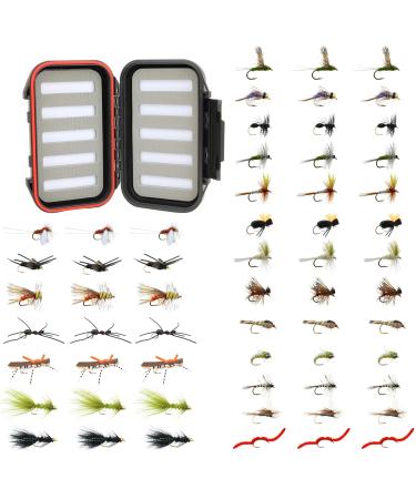 Wild Water Fly Fishing Metallic Blue And Red Heavy Clouser Flies 3 Pack Steamer For Smallmouth Bass Trout Size 1 0