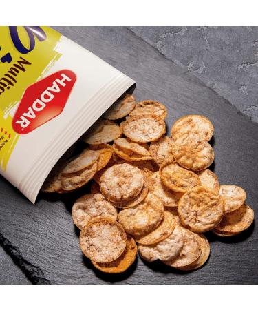Haddar Multigrain Rice Chips with Sea Salt 4.2oz (2 Pack) | Gluten Free, All Natural, Vegan | Popped Not Fried, No Preservatives - Buy Online on GoSupps.com