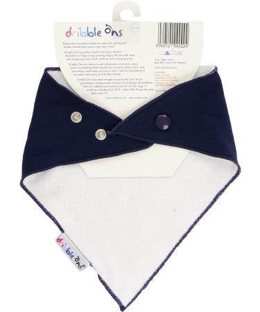 Dribble Ons Bib (0-24 Months) in Navy - Stay Dry and Stylish! - Buy Online on GoSupps.com