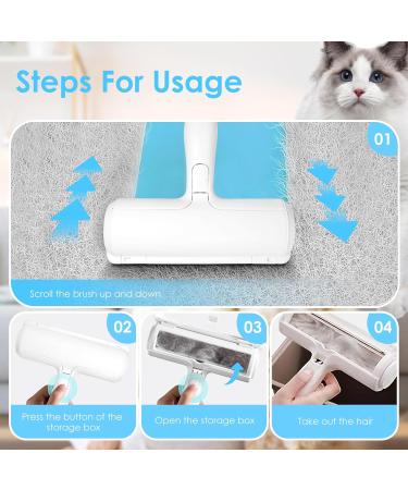 MMYZAO Reusable Animal Hair Remover - Effective Lint Roll for Cat & Dog Hair on Clothing Sofa & Bed - Buy Online on GoSupps.com