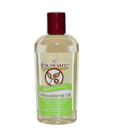 Cococare Macadamia Oil 4 fl oz (118 ml)