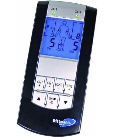 Dittmann TENS Device TENS 240 & Sport Adhesive Electrodes Bundle Original 4x4 cm Electrodes for Pain Relief | International Shipping Available - Buy Online on GoSupps.com