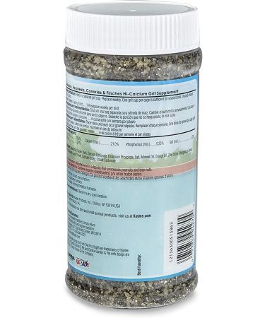 Kaytee Hi-Calcium Grit for Small Birds - 21 oz Jar | Essential Nutrition - Buy Online on GoSupps.com