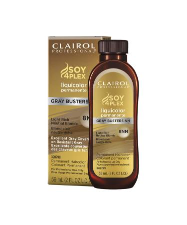 Clairol Professional Permanent Liquicolor for Blonde Hair Color 8nn Light Neutral Blonde