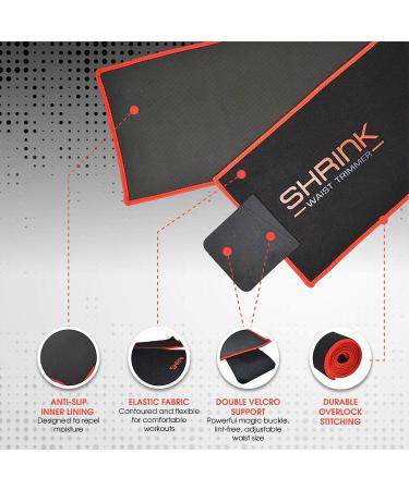 High-Quality Neoprene Belly Girdle for Men & Women | Fat Burning Sweat Belt | Effective Fitness & Muscle Stimulation - Buy Online on GoSupps.com