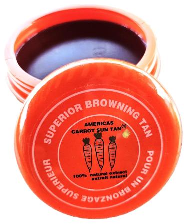 Americas Carrot Sun Tan ORIGINAL Natural Tanning Cream - Fast Tanning Enhancer with Carrot & Henna for Beach & Sun Bed - Deep Golden Tan Moisturizing Browning SPF 0 - Buy Online on GoSupps.com