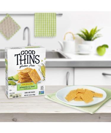 Good Thins Jalapeo & Lime Gluten Free Crackers 6-Pack - 3.5 oz Boxes - Buy Online on GoSupps.com