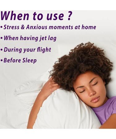 Sleep Well Essential Oil Roll-On | Anti-Stress Calming Aromatherapy Stick - Lavender Bergamot & Frankincense - Perfect Gift for Women | Destress & Relaxation | New Miuz USA - Buy Online on GoSupps.com