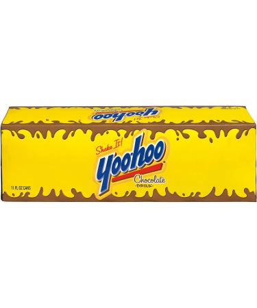 Yoo-Hoo Chocolate Drink 11 oz Can - Pack of 48 (528 oz) | Refreshing Chocolate Beverage - Buy Online on GoSupps.com