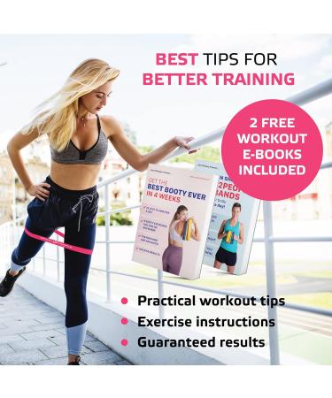 Sport2people Fitness Straps Set - Allatex Gymnastics Resistance Bands & Booty Bands - Pink | International Shipping - Buy Online on GoSupps.com